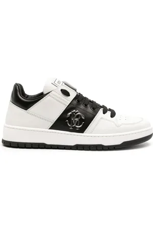 Roberto Cavalli Sneakers mit Mirror Snake-Detail