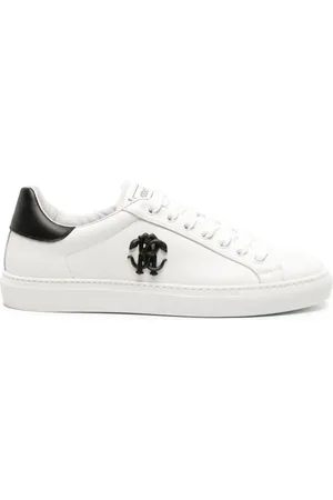Roberto Cavalli Sneakers mit Mirror Snake-Detail