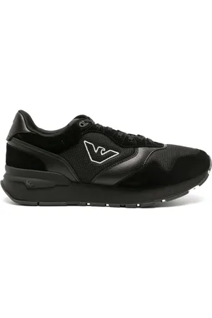 Emporio Armani Sneakers mit Mesh-Einsätzen