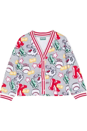 Kenzo Club Baseball Sweatshirtjacke mit Knopfleiste