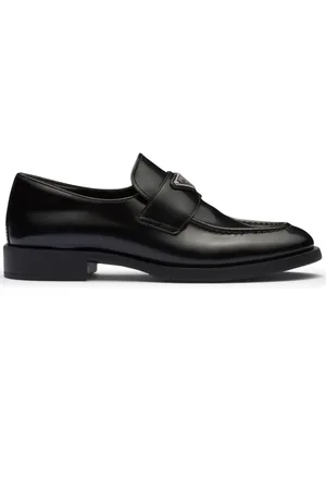 Prada Loafer mit Triangel-Logo