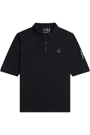 Fred Perry Poloshirt mit Logo-Schild