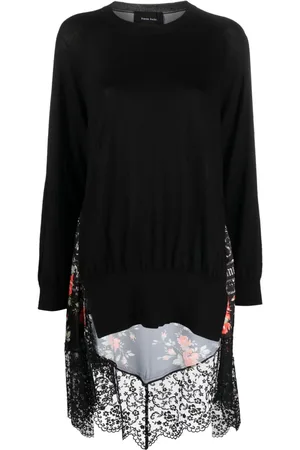 Simone Rocha Asymmetrisches Oberteil mit Einsätzen