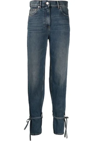 IRO Gerade Jeans mit Schnürung