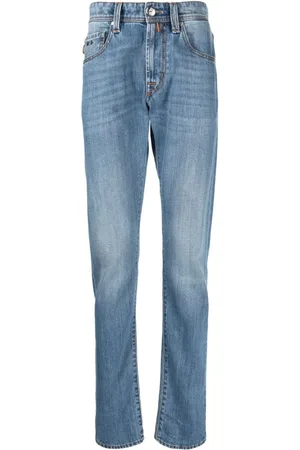 sartoria tramarossa Halbhohe Straight-Leg-Jeans