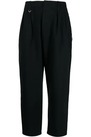 AGNÈS B. Cropped-Hose mit Bundfalten