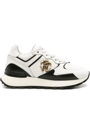 Roberto Cavalli Mirror Snake Sneakers