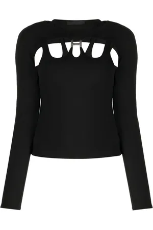 HELIOT EMIL Langarmshirt mit Cut-Out