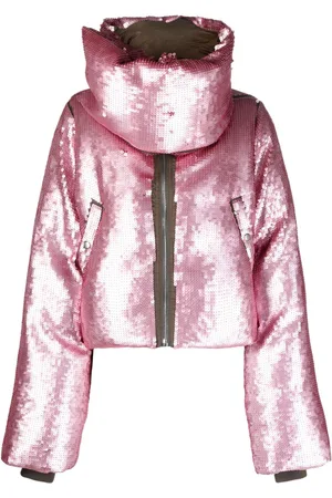 Rick Owens Steppjacke mit Pailletten