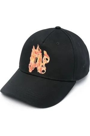 Palm Angels Burning Baseballkappe mit Monogramm-Stickerei