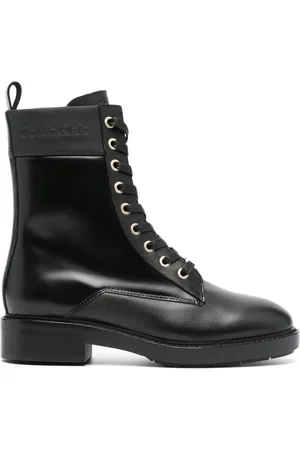 Calvin Klein Stiefel mit Logo-Schild