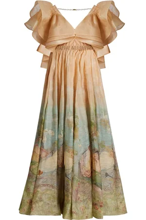 ZIMMERMANN Lyrical Endormies Seidenkleid