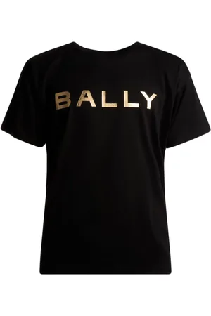 Bally T-Shirt mit Metallic-Logo