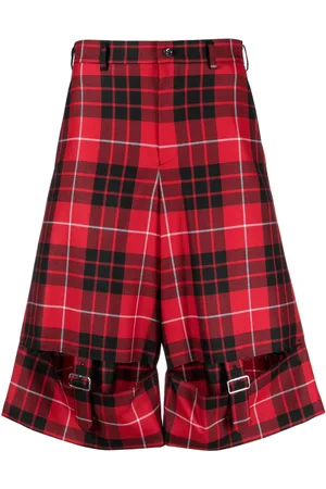 Comme des Garçons Shorts mit Schottenkaro
