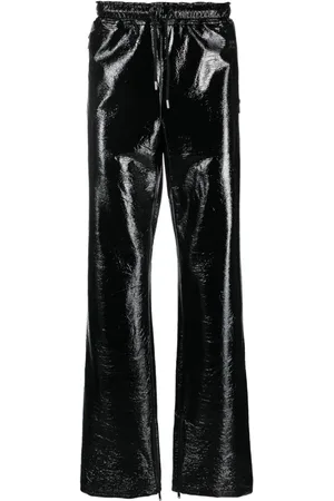 Courrèges Straight-Leg-Hose mit Glanzoptik