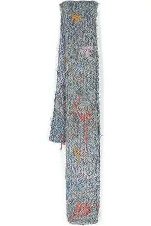 Maison Margiela Grob gestrickter Schal mit Fadendetail