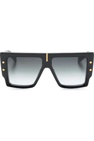 Balmain Eckige B-Grand Sonnenbrille mit Farbverlauf