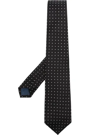 Ralph Lauren Seidenkrawatte mit Polka Dots
