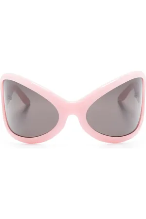Acne Studios Runde Sonnenbrille im Oversized-Look