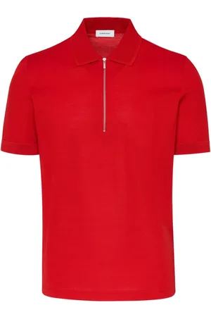 Salvatore Ferragamo Poloshirt mit Reißverschluss