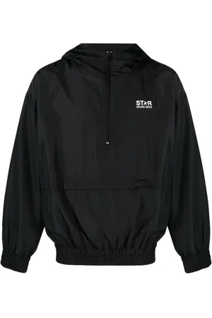 Golden Goose Kapuzenjacke mit Logo-Print