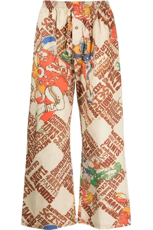 ERL Cropped-Hose mit Print