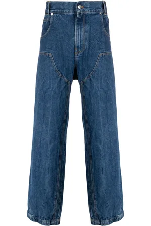 PAURA High-Rise-Jeans mit weitem Bein
