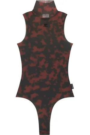 Courrèges Body mit Stehkragen