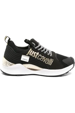 Roberto Cavalli Sneakers mit Logo-Print