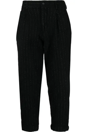Comme des Garçons Cropped-Hose mit Nadelstreifen