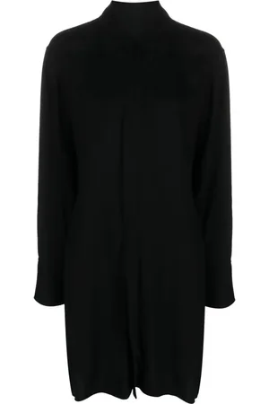 YOHJI YAMAMOTO Hemdkleid im Layering-Look