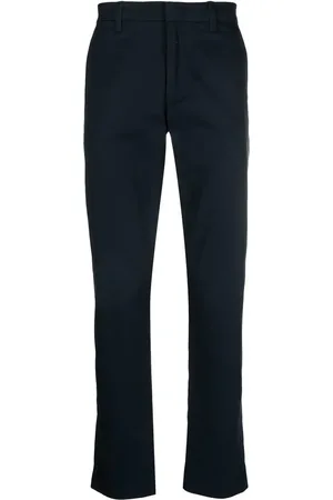 Vince Halbhohe Straight-Leg-Hose