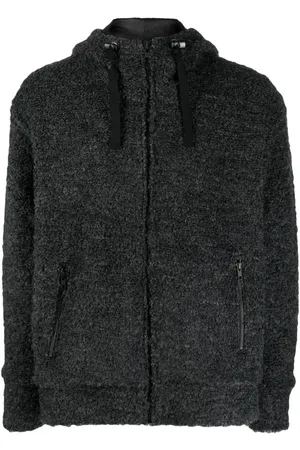 JUNYA WATANABE Strukturierte Kapuzenjacke mit Kordelzug