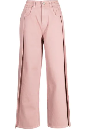 B+AB Weite Jeans mit Einsätzen