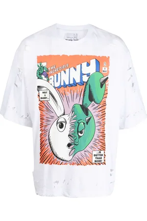 Natasha Zinko T-Shirt mit "The Incredible Bunny"-Print