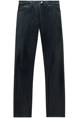 Courrèges Straight-Leg-Hose aus Vinyl