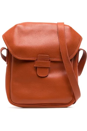 LEATHERSMITH OF LONDON Schultertasche mit Logo-Prägung