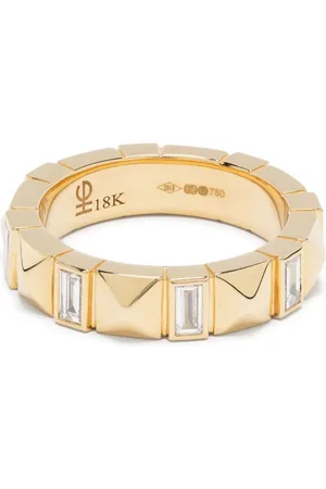 HARWELL GODFREY 18kt Gelbgoldring mit Diamanten