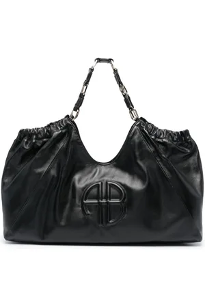 ANINE BING Handtasche mit Logo-Prägung