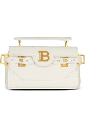 Balmain B-Buzz 19 Handtasche aus Leder
