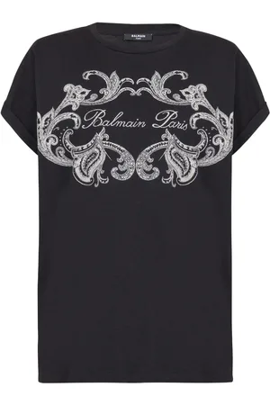 Balmain T-Shirt mit Logo-Print