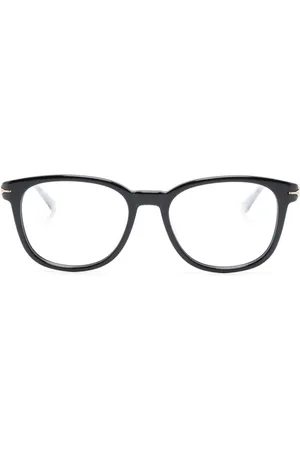 Montblanc Runde Brille mit Logo-Gravur