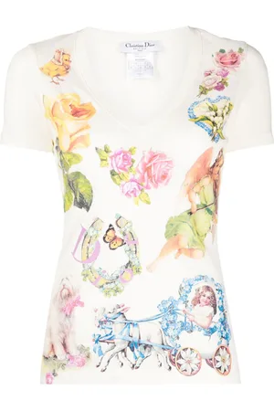 Dior 2005 T-Shirt mit grafischem Print