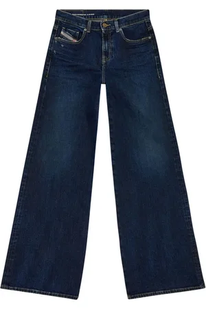 Diesel Halbhohe D-Akemi 1978 Bootcut-Jeans