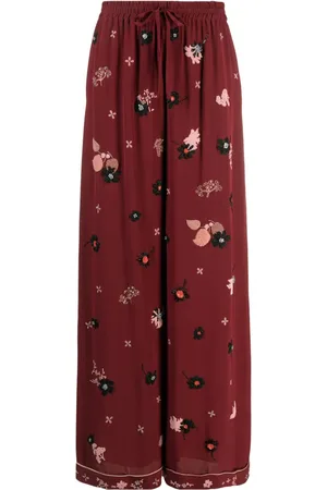 VALENTINO GARAVANI Palazzohose aus Seide