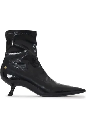 ANINE BING Hilda Stiefeletten mit Glanzoptik