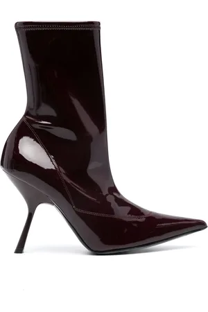 Sergio Rossi Stiefeletten mit spitzer Kappe 100mm