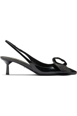 Prada Pumps mit Flechtdetail 60mm