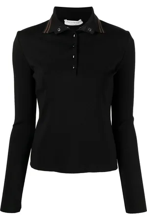 Serafini Langärmeliges Poloshirt