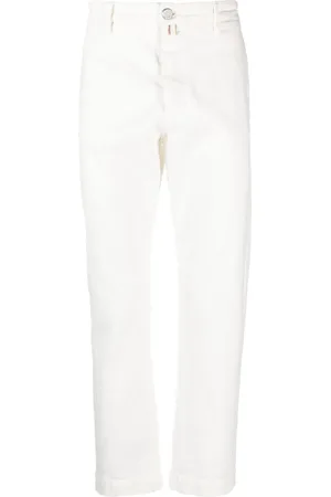 Jacob Cohen Straight-Leg-Jeans mit Logo-Print